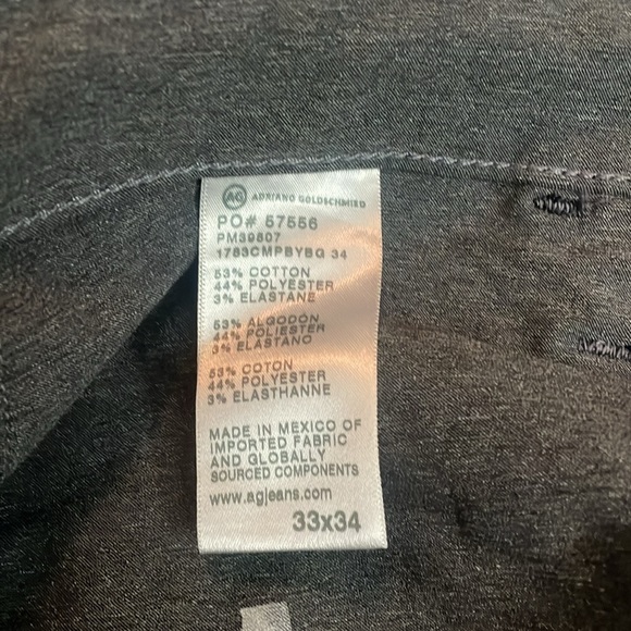 Adriano Goldschmied Men’s Tellis Modern Slim Straight Pants - Picture 7 of 7